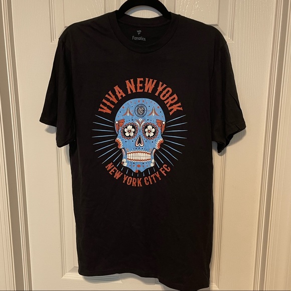Fanatics Other - 4/$20❤️Fanatics Viva NYC Sugar Skull Cotton Tee